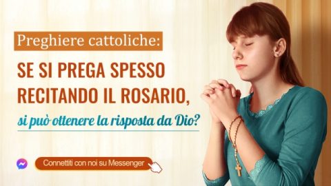 Dopo aver abbandonato i riti religiosi, ho imparato a pregare affinché Dio sentisse